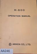 Amada-Amada PEGA Turret Punch Press Operation Maintenance Manual-Pega-05